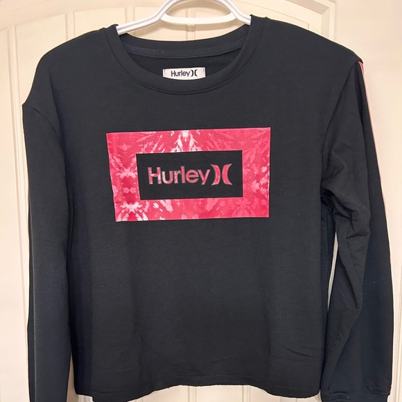 Hurley Other - Girls Hurley long sleeve shirt. New with tags.